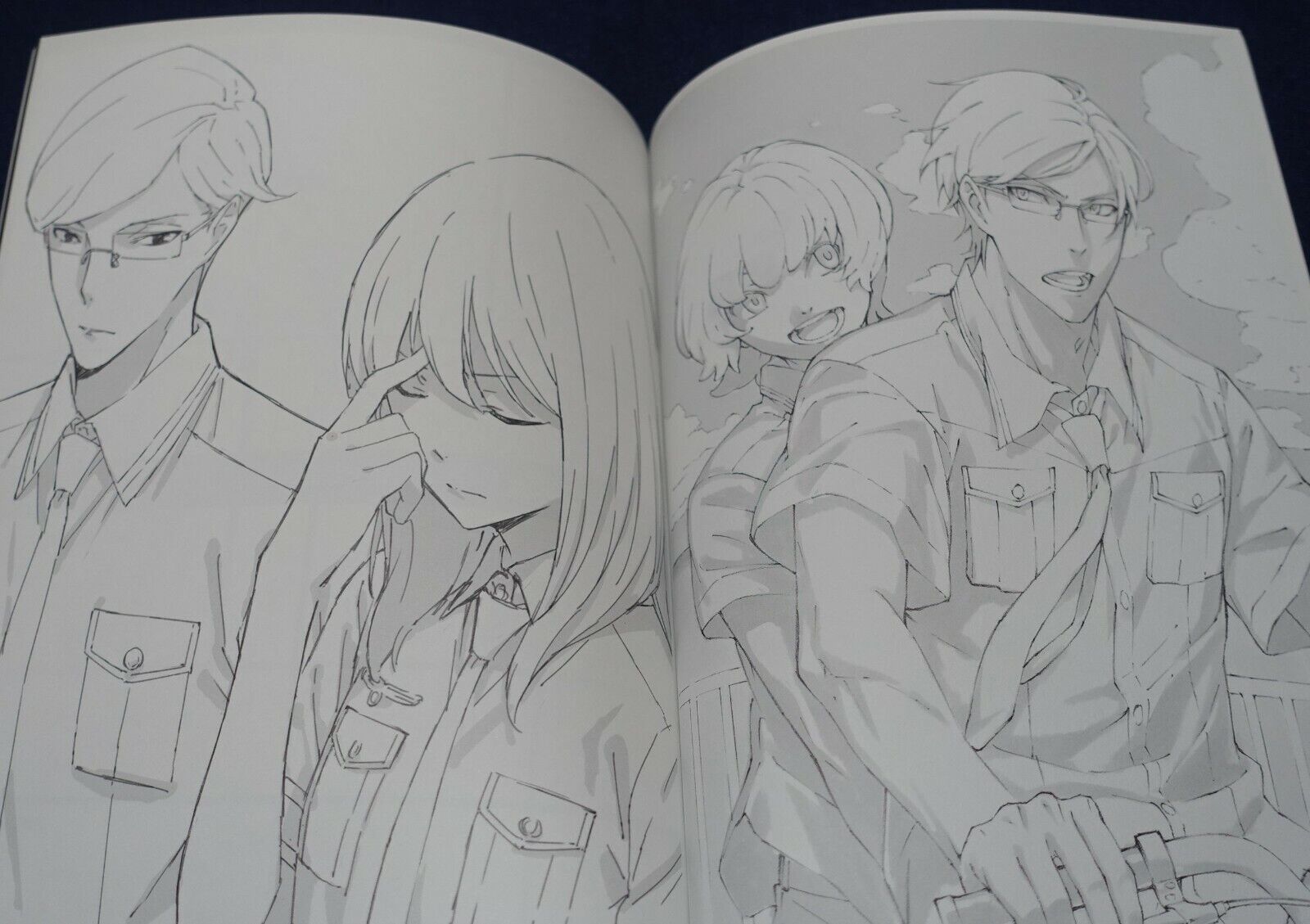 Kouji Haneda Scared Rider Xechs Art Director's Illustration & Key Frame Art Book 