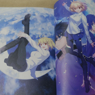 Tsukihime A piece of blue glass moon Setting Art Book material of blue glass 