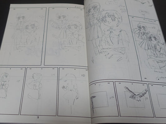 Animation Saint Tail Key Frame & Illustration Art Book Gengasyuu vol.2 