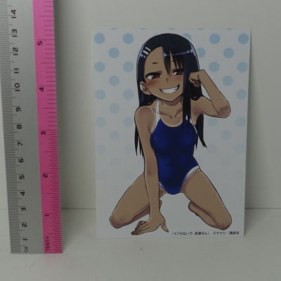 Don't Toy With Me, Miss Nagatoro , Ijiranaide Bromide Art Card Swim Suit 