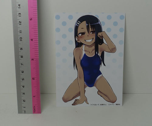 Don't Toy With Me, Miss Nagatoro , Ijiranaide Bromide Art Card Swim Suit 