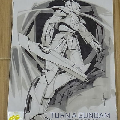 SYD MEAD Tokyo Exhibition PROGRESSIONS TYO 2019 Turn A Gundam Post Card 5 Set 