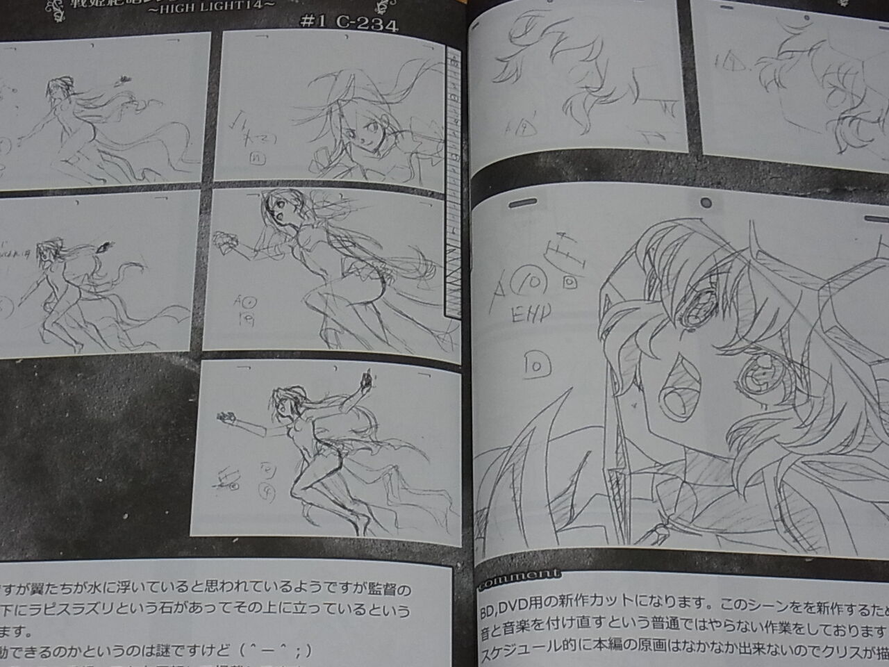 Fumiaki Kouta Animation Symphogear GX Keyframe Art Collection Highlight 14 C90 
