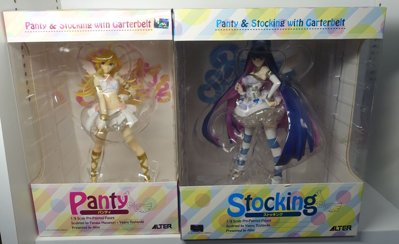 ALTER Panty & Stocking with Garterbelt Panty and Stocking Figure Statue Set 