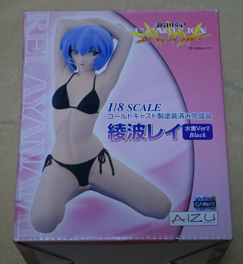 3-7 das AIZU Evangelion Rei Ayanami Cold Casting 1/8 Figure Black Bikini Ver 