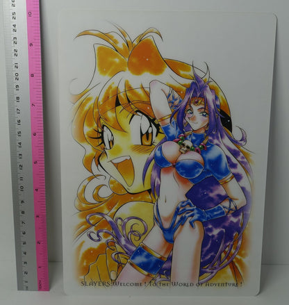 Slayers Character PVC Art Board Lina & Naga A 