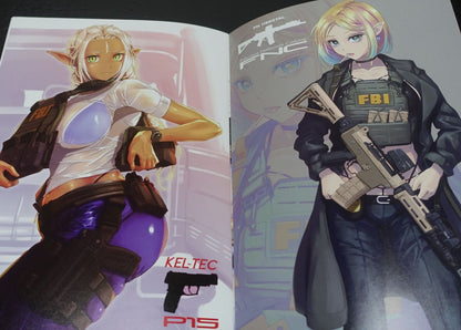 Nenchi Original MILITARY ELF ILLUSTRATIONS Art Book TAC ELF 