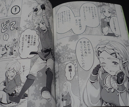 YAMORIYA The Legend of Zelda Fan Made Comic HAPPY DAYS 