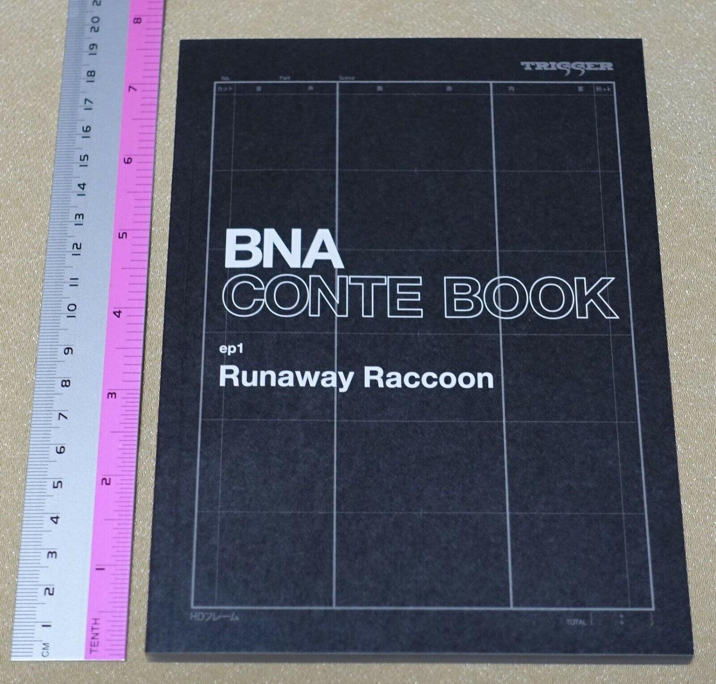 BNA Animation ep1 CONTE BOOK STORY BOARD ART BOOK Yoh Yoshinari Hiroyuki Imaishi 