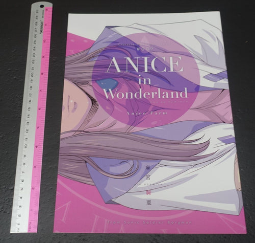 Kia Asamiya Sonic Soldier Borgman Designer's Fan Art Book ANICE in Wonderland 