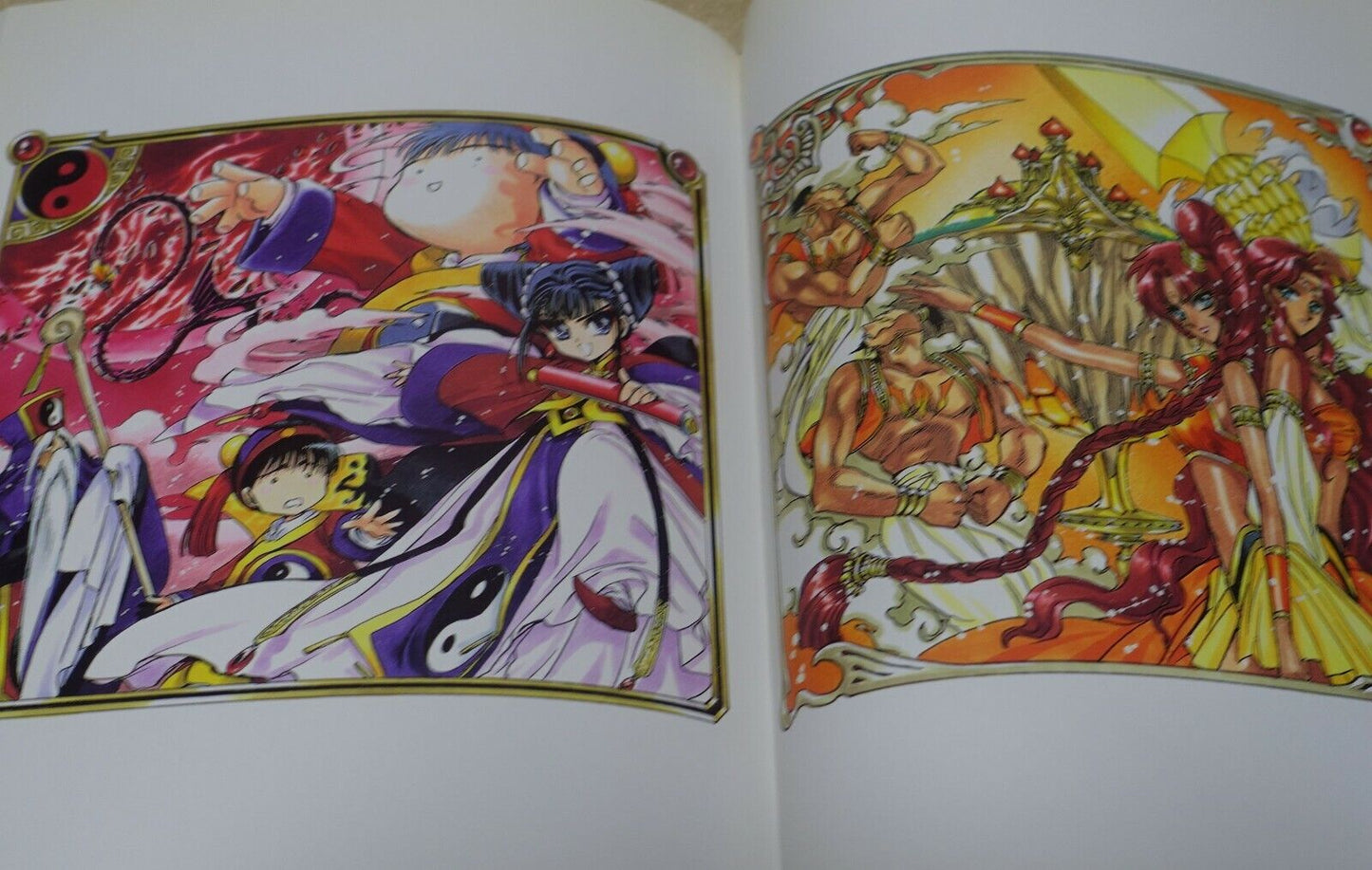 CLAMP Magic Knight Rayearth2 Illustrations Collection Art Book 