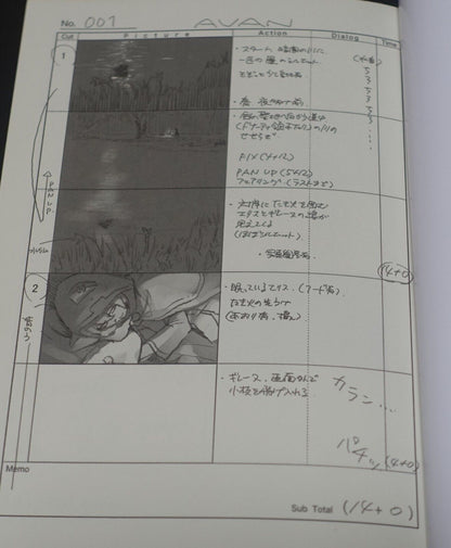 Manabu Okamoto Mushoku Tensei Epi01 & 23 Story Board Art Book Set 