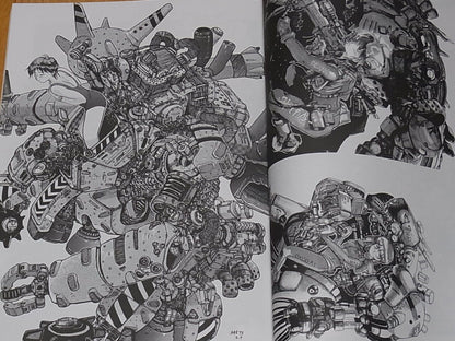 Yukimi Kimoto Mechanic and Girls Art Book GURAMAN 1985-90 122page 