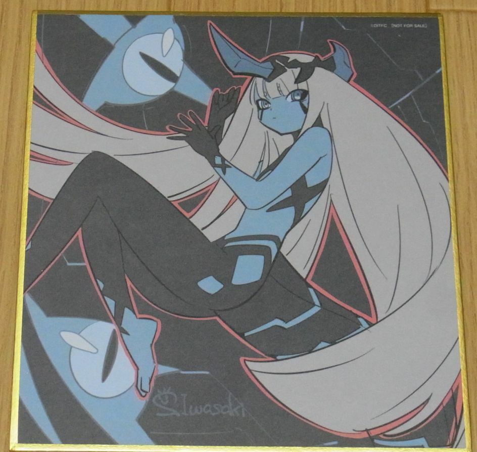 Darling in the Franxx Staff Print Illustration Art Shikishi Shouta Iwasaki 001 