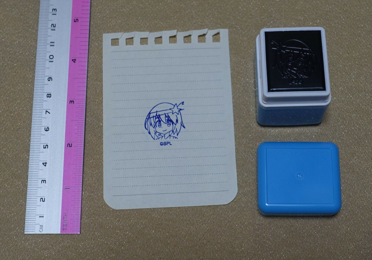 SPACE PATROL LULUCO Design Stamp 