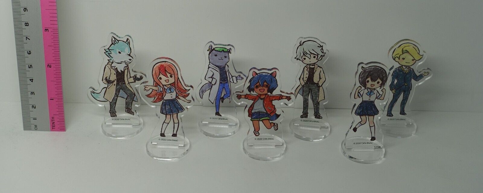 BNA Acrylic Stasnd Figure 7 Character Set 