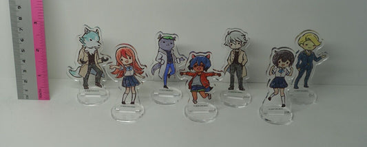 BNA Acrylic Stasnd Figure 7 Character Set 