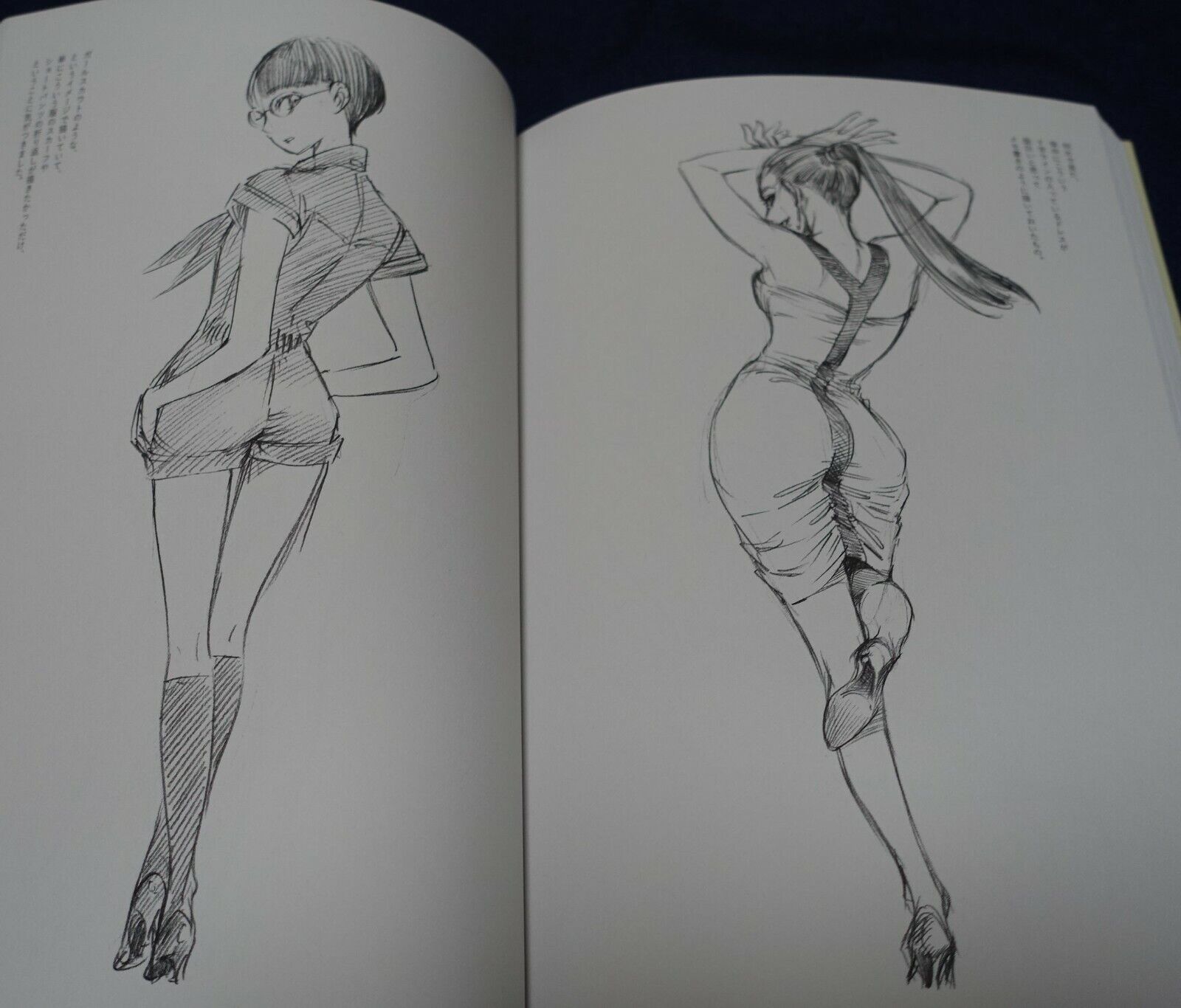 Kaoru Mori Rough Illustration Art Book SCRIBBLES vol.1 & 2 Set with Art Card 