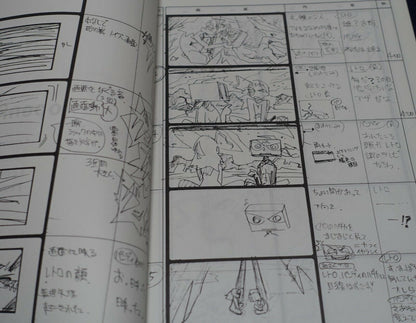 Hiroyuki Imaishi DEAD LEAVES Story Board Art Works Book Hand Drawn Autograph 
