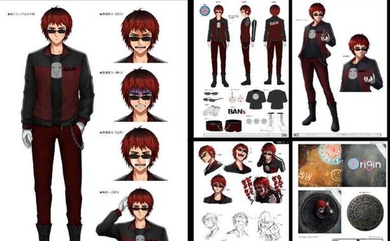 METAJAN Vtuver Color Fan Art Book V-ARTS C100 Pre-Order 