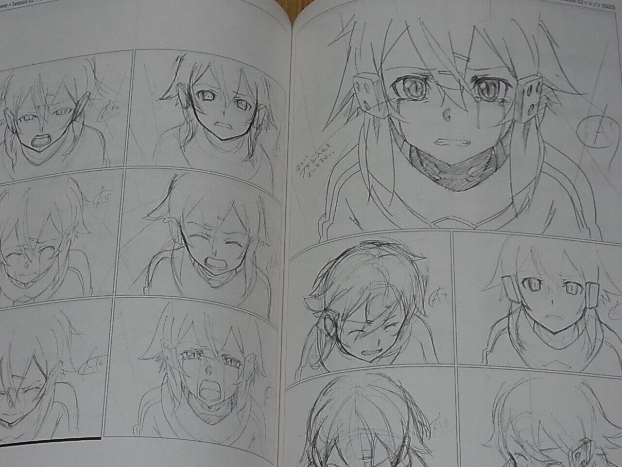 Shingo Adachi Sword Art Online Illustration & Key Frame Art Book 400page 