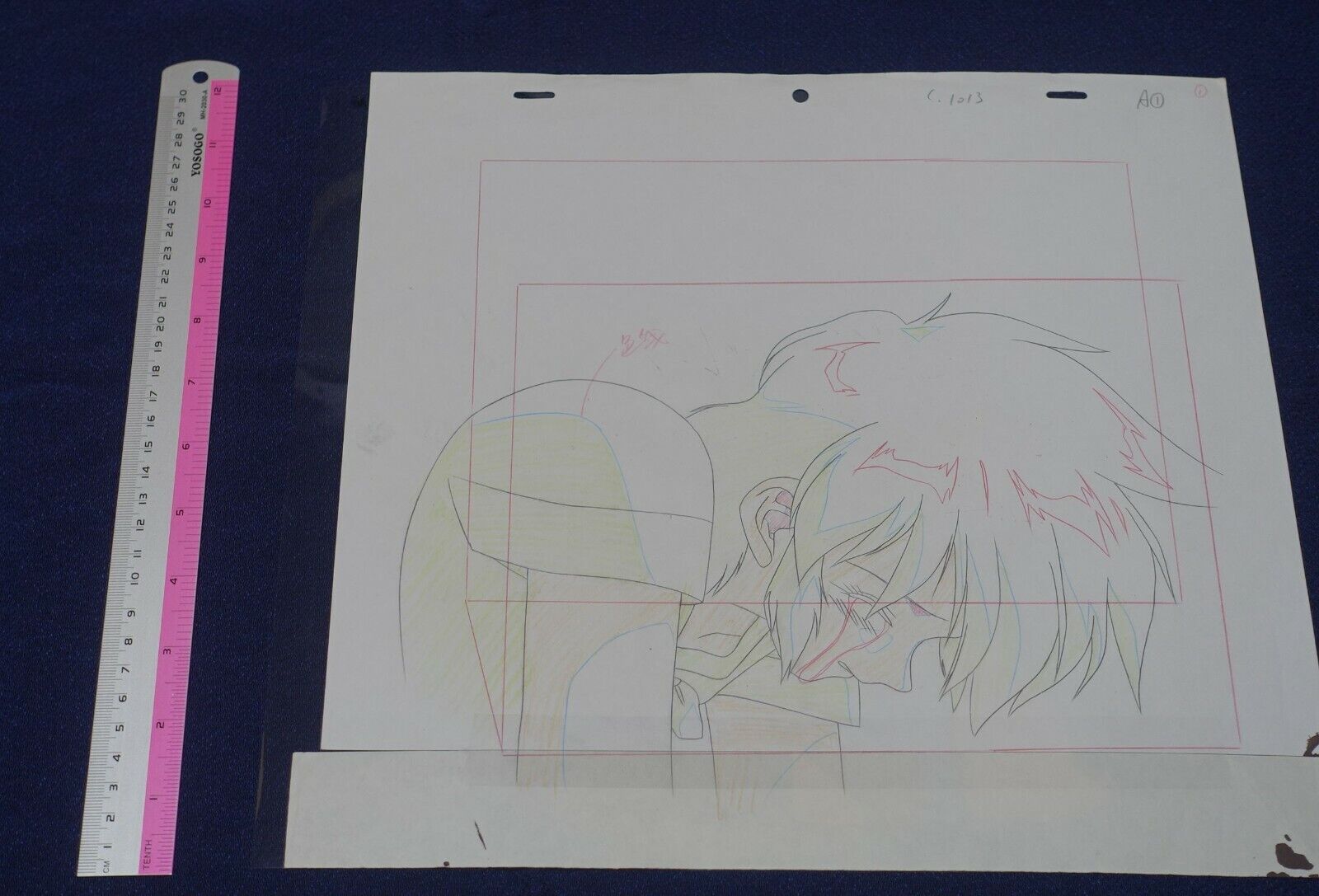 Cel & Raw Key Frame Art KEY THE METAL IDOL Key O Japanese Animation 
