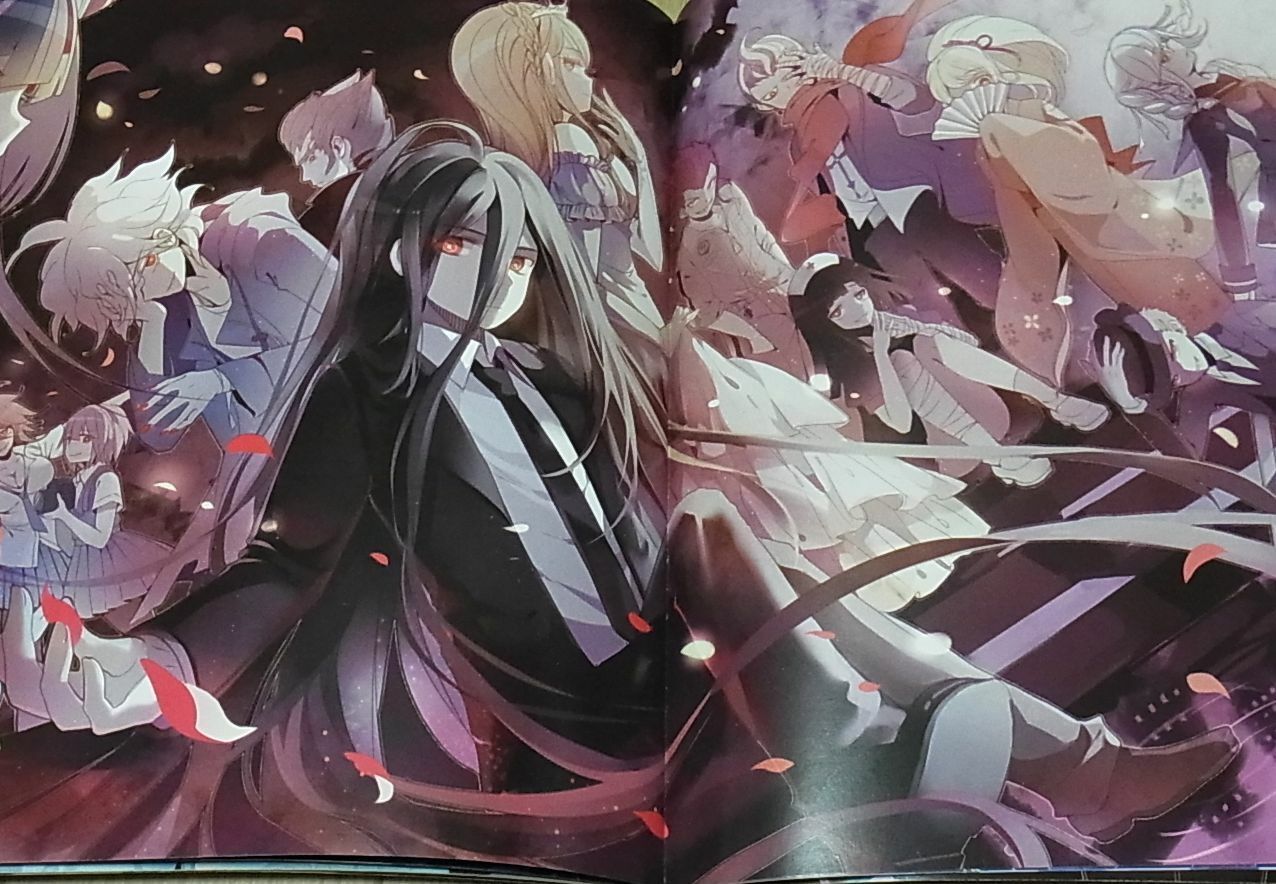 Dhiea Danganronpa Color Fan Art Book hope vs despair Dangan Ronpa 