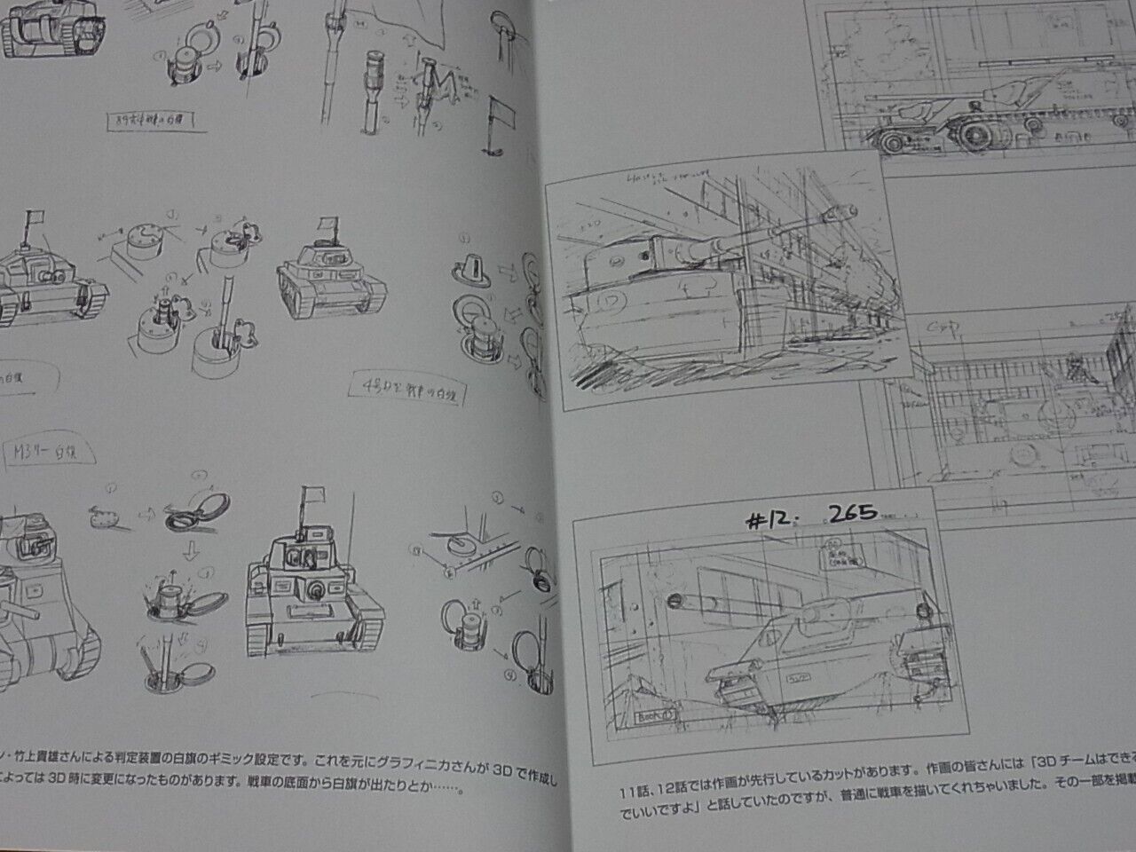 GIRLS und PANZER MILITARY Works Collection 70page 
