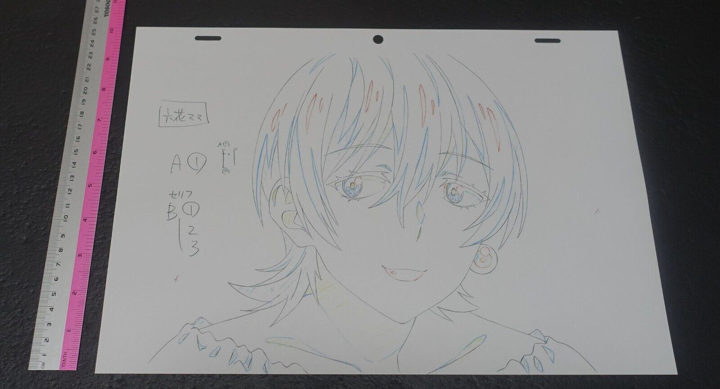 SSSS.GRIDMAN Reproduction Key Frame Art Sheet Rikka's Mother 