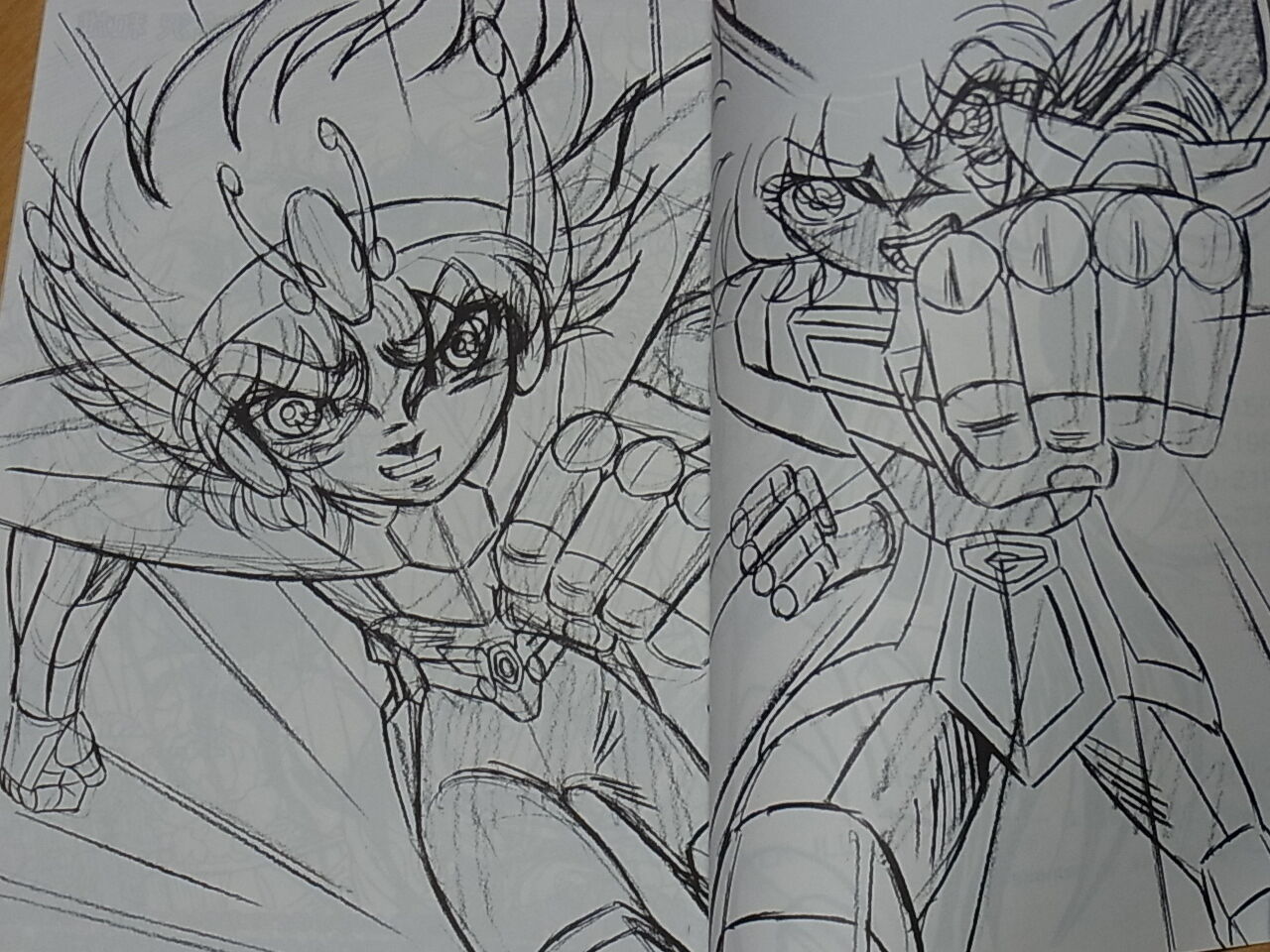 Shingo Araki Memorial Book Toki ha Nagareru 3 Saint Seiya Very Rare 