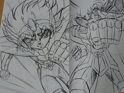 Shingo Araki Memorial Book Toki ha Nagareru 3 Saint Seiya Very Rare 