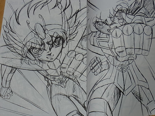 Shingo Araki Memorial Book Toki ha Nagareru 3 Saint Seiya Very Rare 