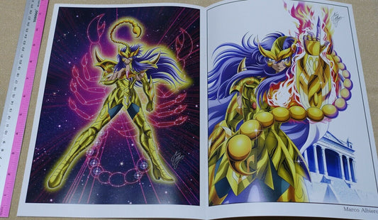 Saultswalt Saint Seiya Animation Staff's Scorpio Milo Color Fan Art Book 