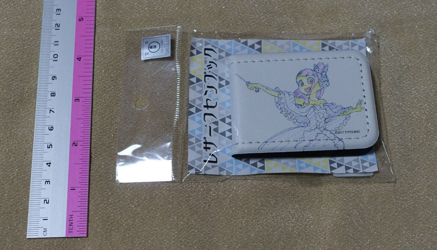 Little Witch Academia Atsuko Kagari Akko Leather Memo Case 