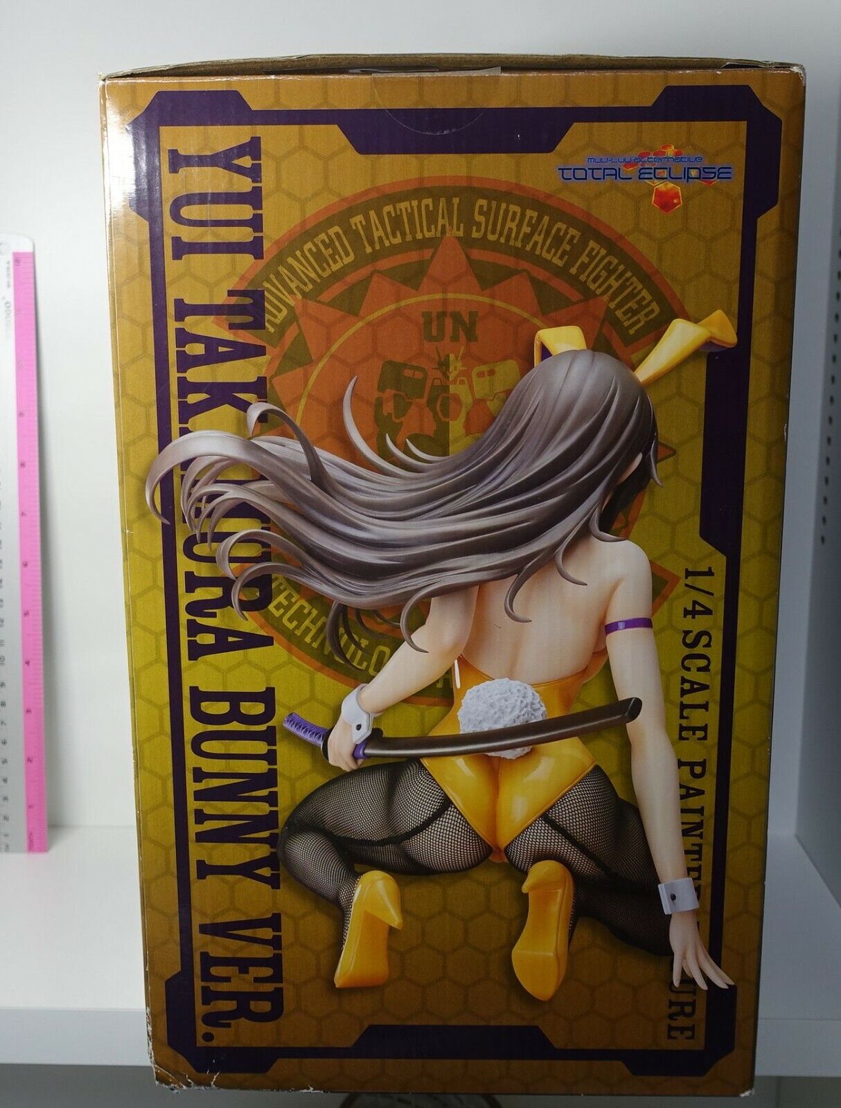 FREEing Muv-Luv Alternative Total Eclipse Yui Takamura 1/4 Bunny Figure Statue 