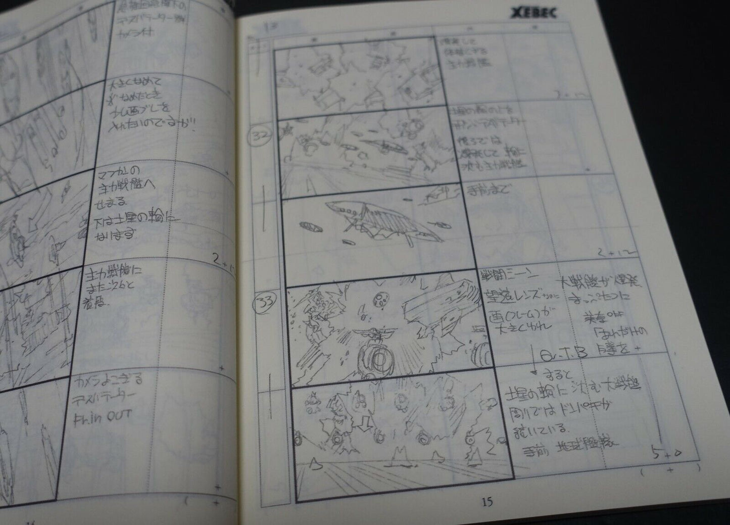 Yamato 2202 Odyssey of the Celestial Ark Story Board Art Book Epi 18 