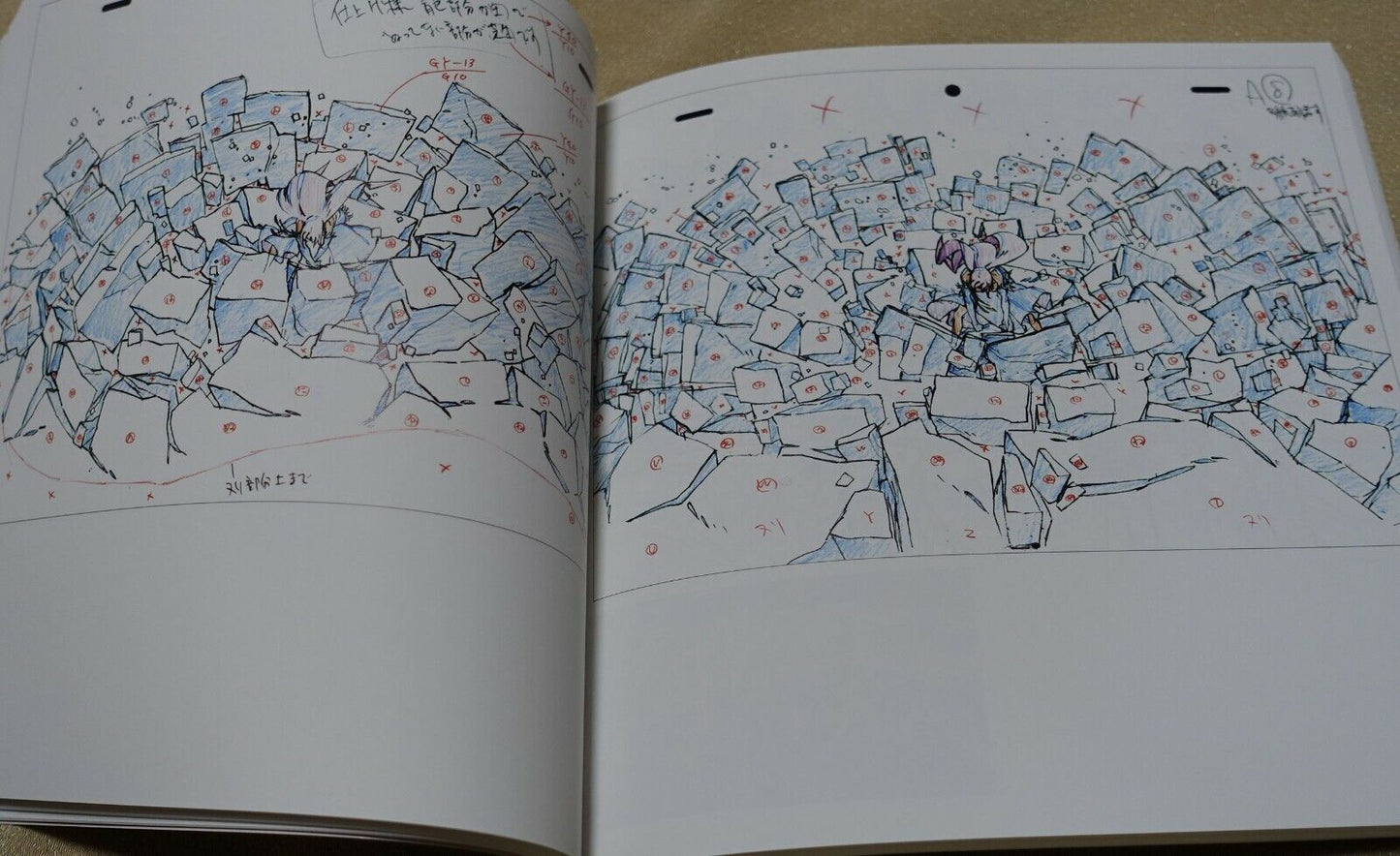 Bakemonogatari Key Animation Note prologue 