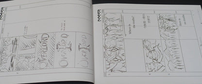 MAD HOUSE Animation Overlord 2 Story Board & Key Frame Art Book 
