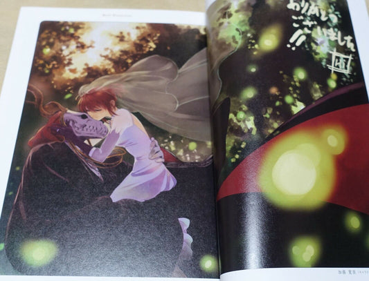 WIT STUDIO The Ancient Magus Bride Mahou Tsukai no Yome Staff Art Book 