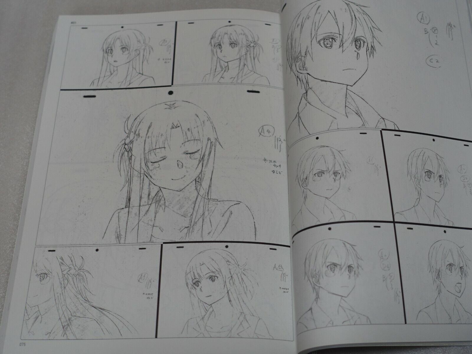 C99 kurogomasama Suzuki Gou Sword Art Online Alicization Key Frame Art Book 
