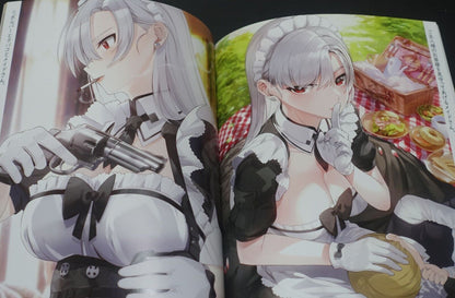 KFR WORKS ORIGINAL ART BOOK vol.1 & 2 set Nurse Maid Office Lady 