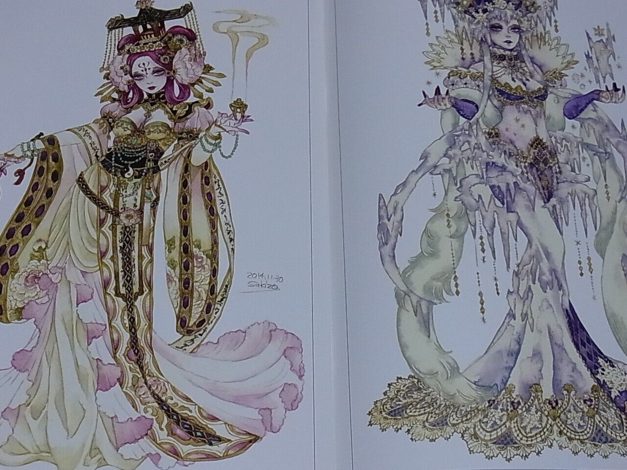 Sakizo Color Illustration Art Book FANTASY OF THE DREAM Sakizou 