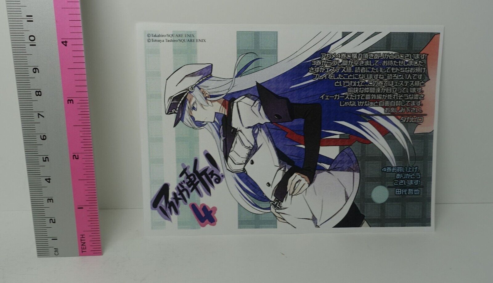 Tetsuya Tashiro Akame ga Kill! Privilege Art Paper Esdeath 