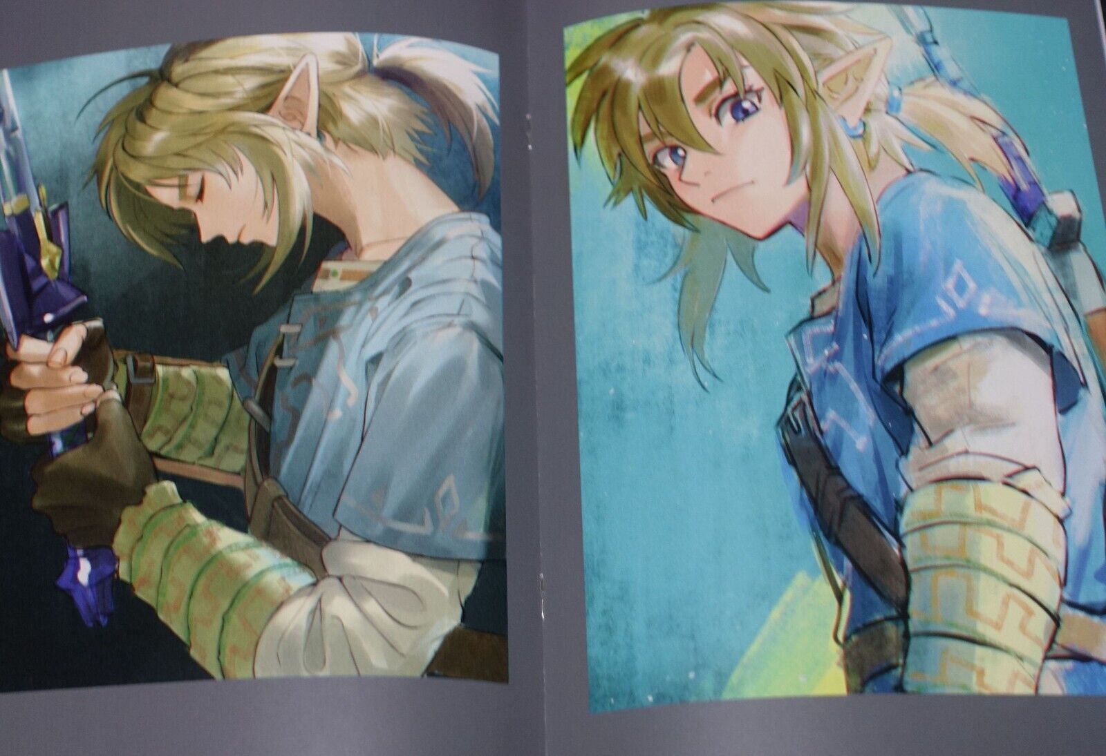 Ringo Mugicha The Legend of Zelda Color Fan Art Book I give for you 01 