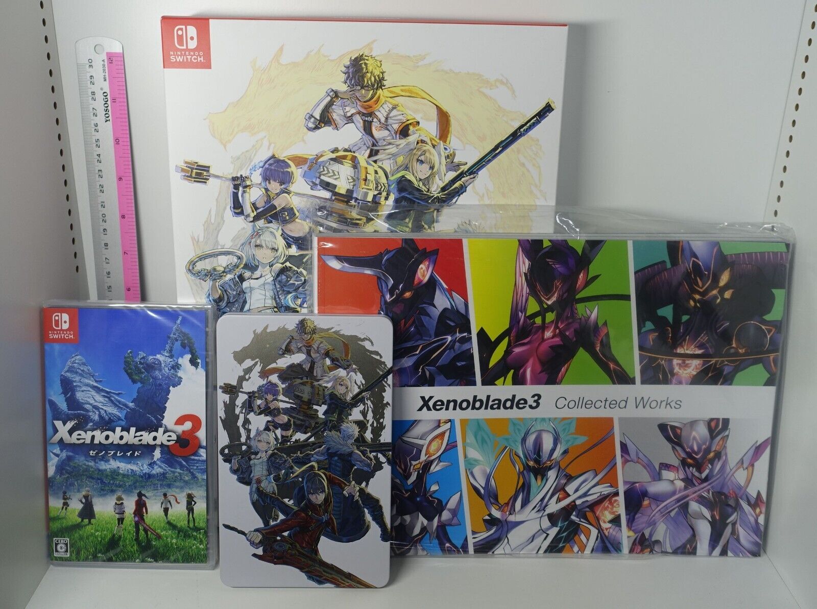 Xenoblade 3 Collector's Edition Goods Set Xenoblade3 no switch game card 