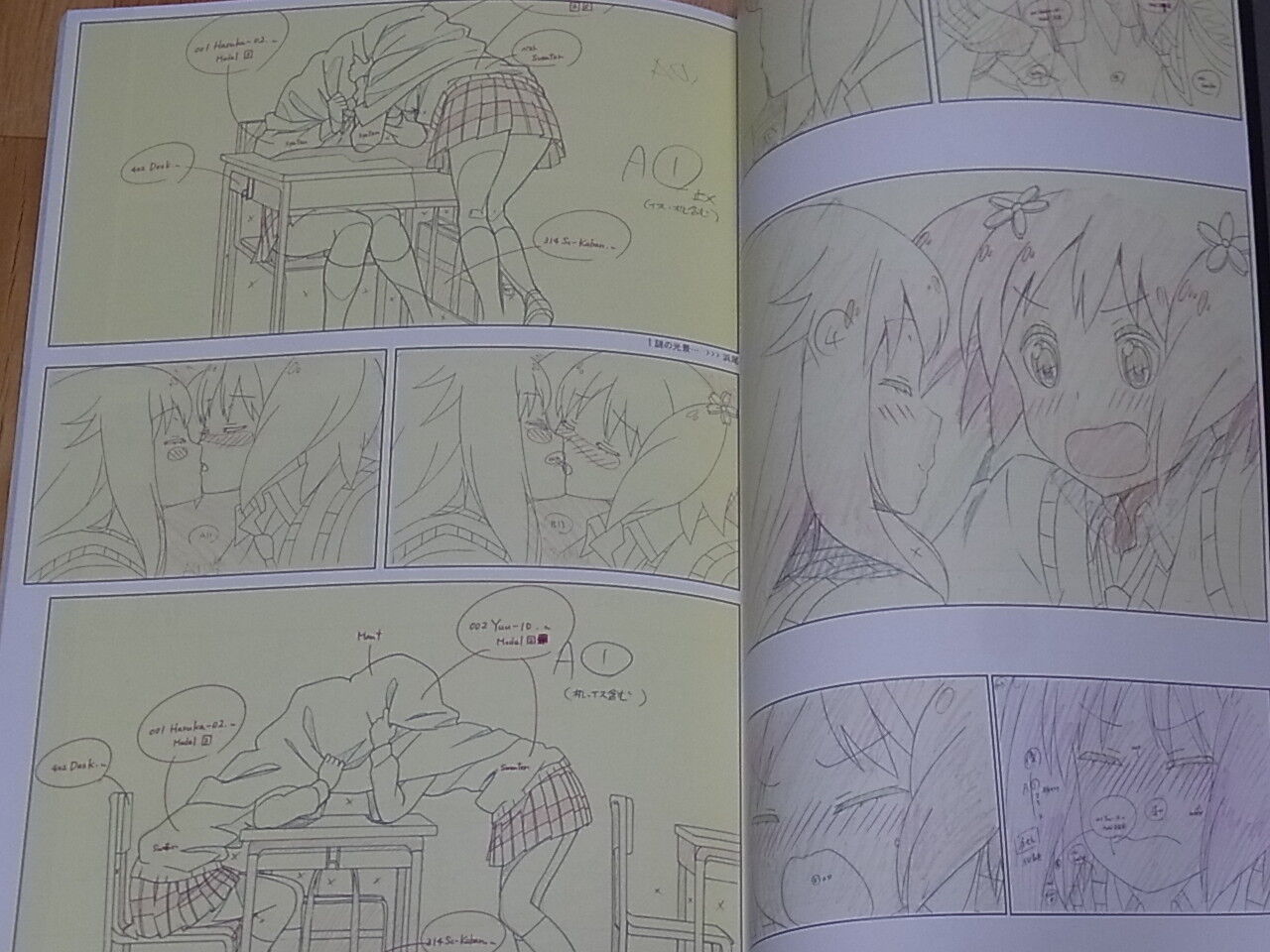Studio DEEN Sakura Trick Key Frame Art Book 