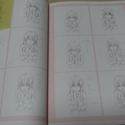 Kyoto Animation Movie A Silent Voice Koe no Katachi Key Frame Art Book 200page 