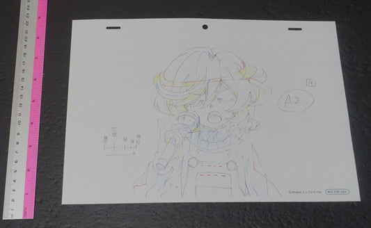 SYMPHOGEAR XV Reproduction Key Frame Art Sheet H 