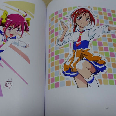 Nii Manabu Animation Character Art Book D Sound! Euphonium Precure Aikatsu etc 