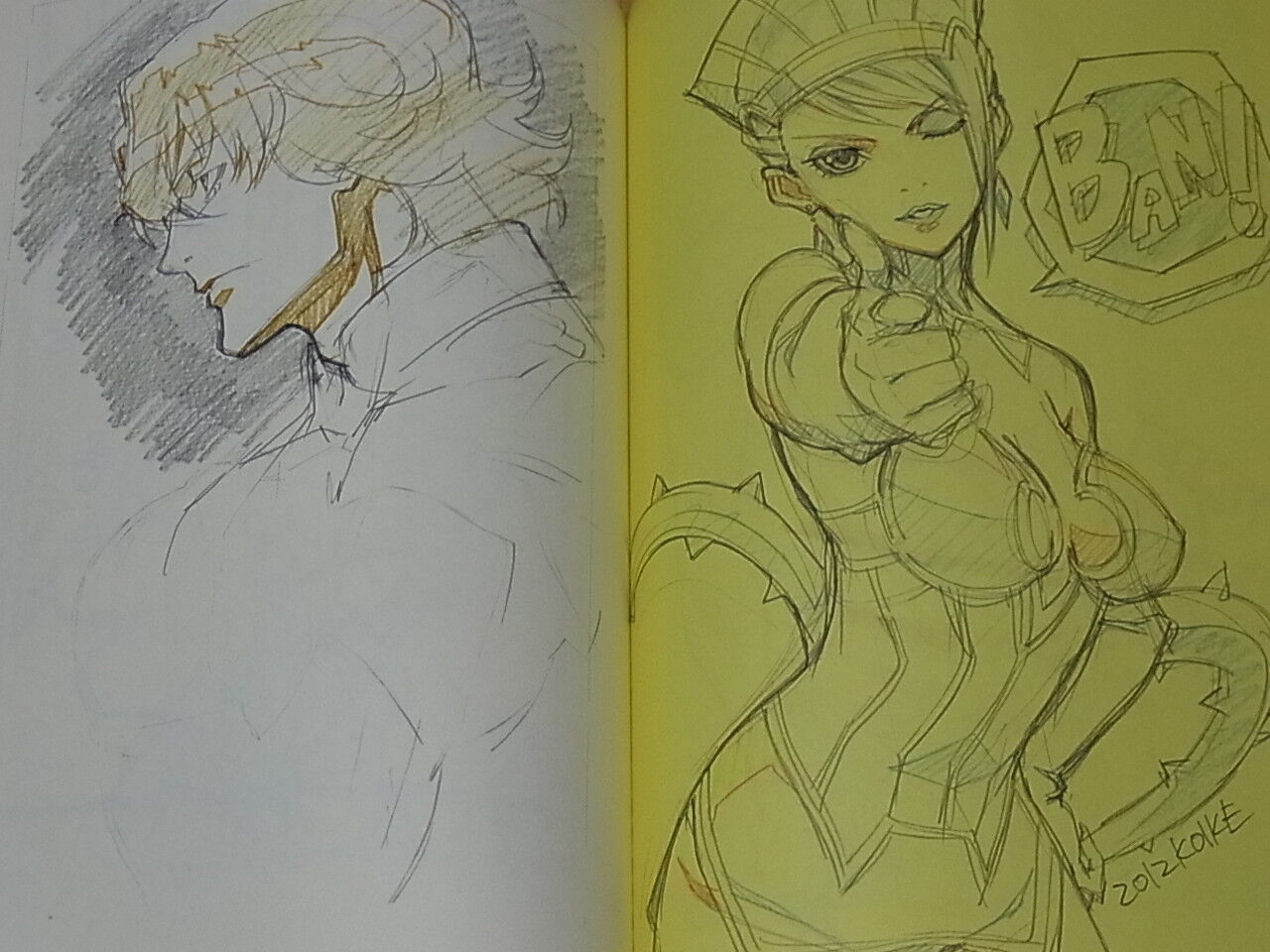 Satoshi Koike Anime Illustration Works Noragami Soul Eater Sailor Moon Precure 